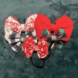 Christmas theme bows